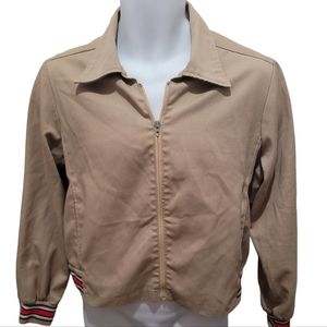 Vintage Wrangler 90's Racer Jacket Mens Unisex Large Coat Made in USA